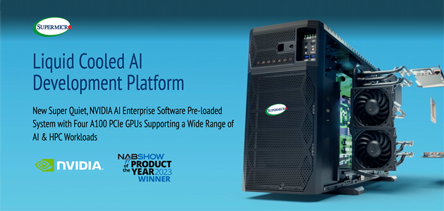 Supermicro Liquid Cooled AI Development Platform